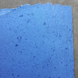 Papier-recyclé-Bleu