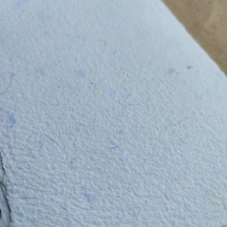 Cartes de correspondance à base de jeans – Détail