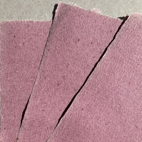 Papier recyclé kraft rose