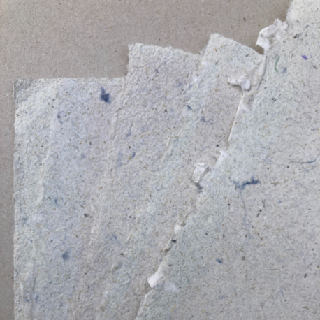 Papier chanvre inclusion chanvre et jean