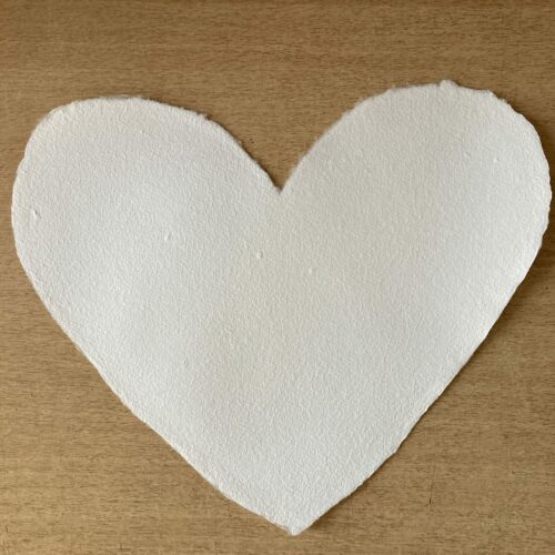 Papier Cœur – lot de 5