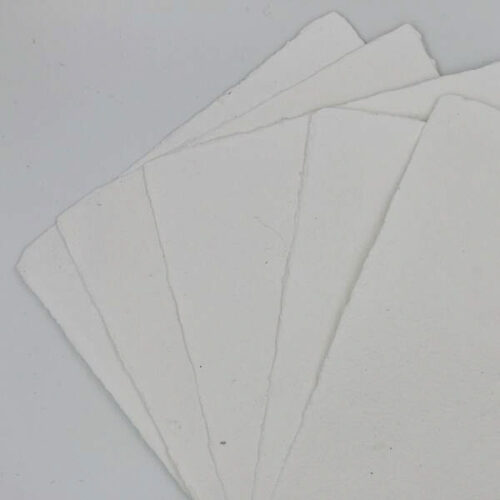 FIN DE SERIE – Papier Aquarelle – Coton/chanvre – grain feutre